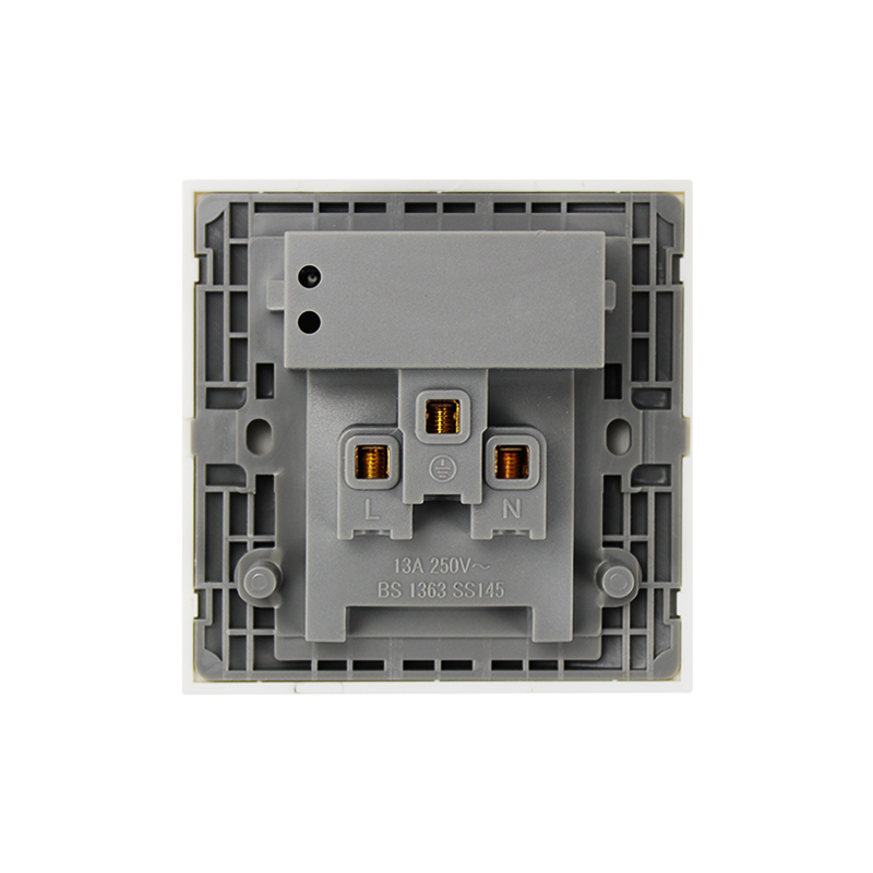 13A 1 Gang Socket cum 2 USB (2.1A) HK6113S-UB