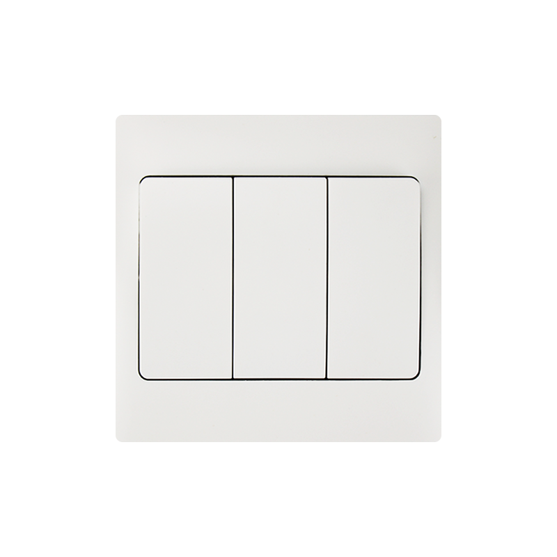 Plastic 3 Gang 2 Way Switch HK6132S