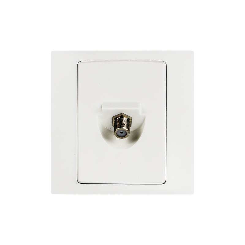 Plastic 1 Gang Satellite Socket HK6169S